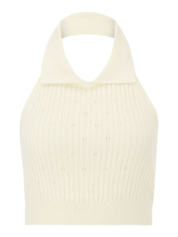 Cotton On Cotton On Top s naramenicama 'POINTELLE'  bež