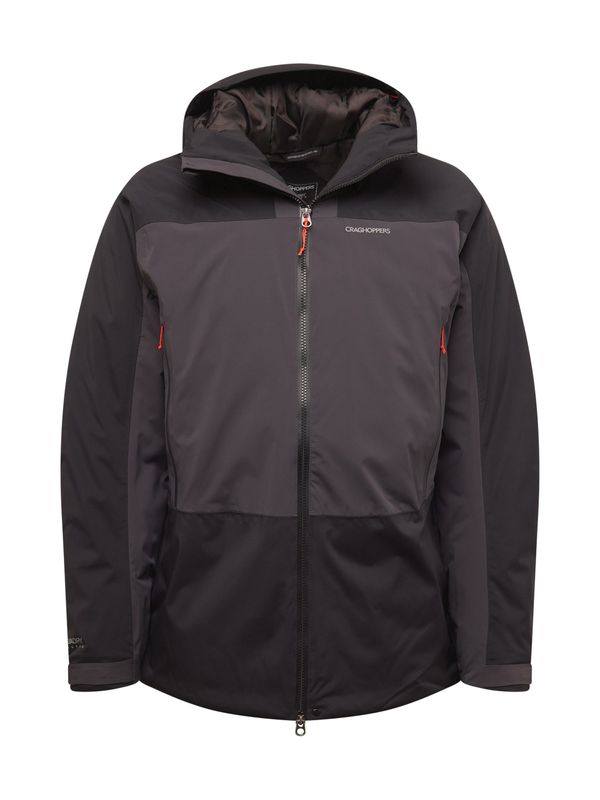 CRAGHOPPERS CRAGHOPPERS Jakna za vježbanje 'Gryffin'  antracit siva / crna