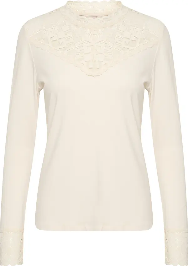 Cream Cream Bluza 'CR Trulla'  vuneno bijela