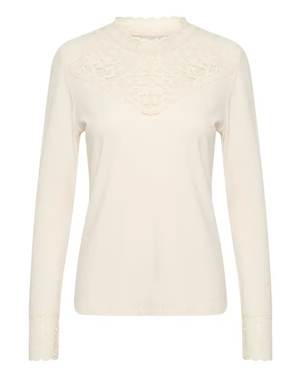 Cream Cream Bluza 'CR Trulla'  vuneno bijela