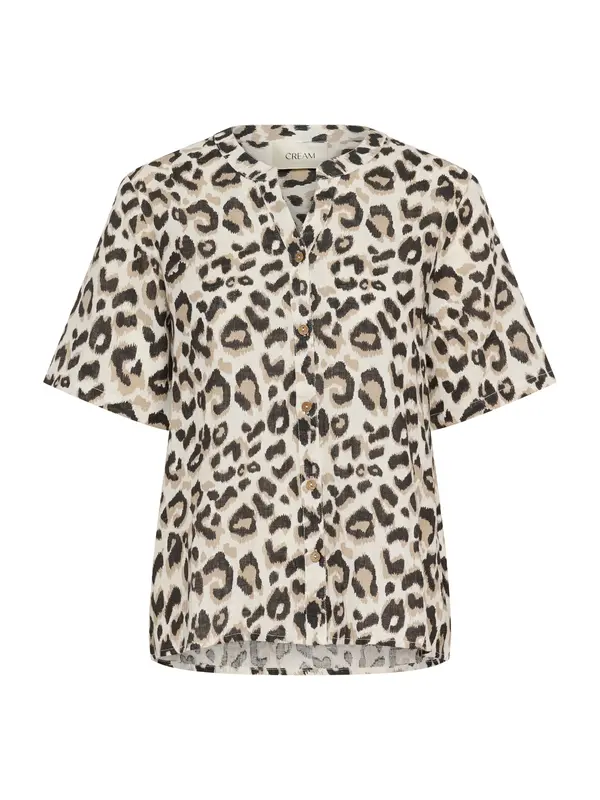 Cream Cream Bluza 'CRBellis'  svijetlobež / cappuccino / tamno smeđa