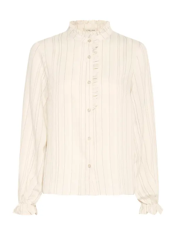 Cream Cream Bluza 'CRVenea Joa'  svijetlobež / tamno smeđa