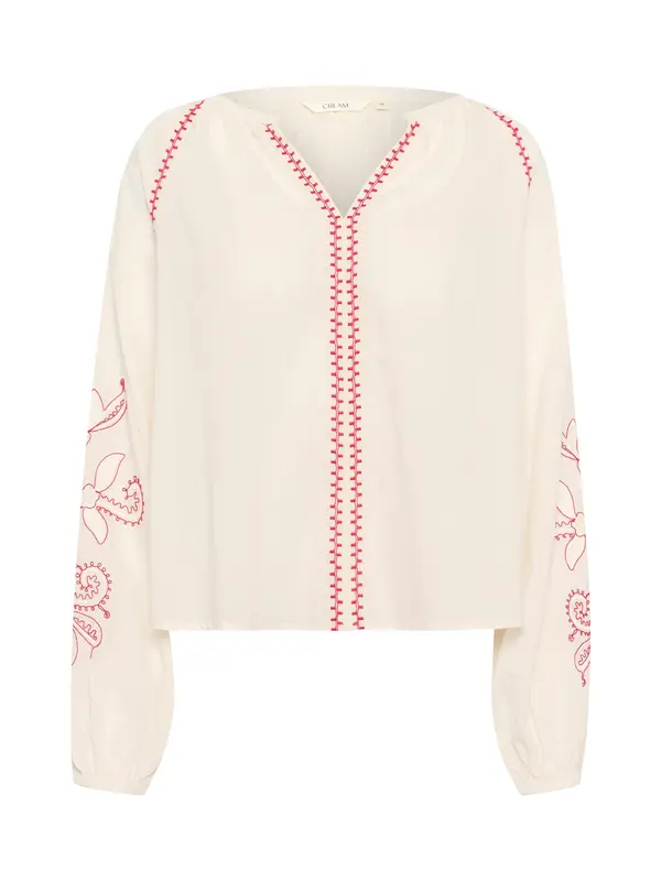 Cream Cream Bluza 'Jessica'  boja pijeska / tamno roza
