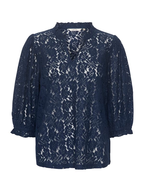 Cream Cream Bluza 'Kaspis'  morsko plava