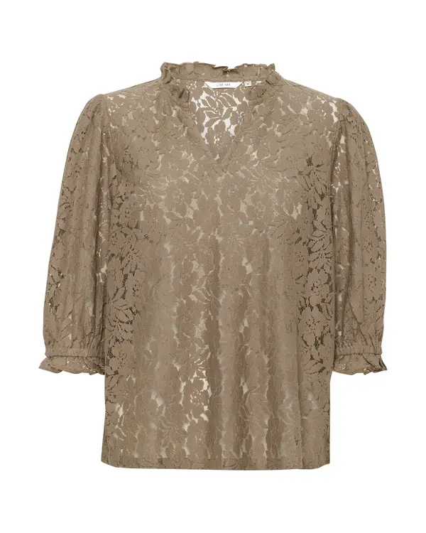 Cream Cream Bluza 'Kaspis'  tamno bež
