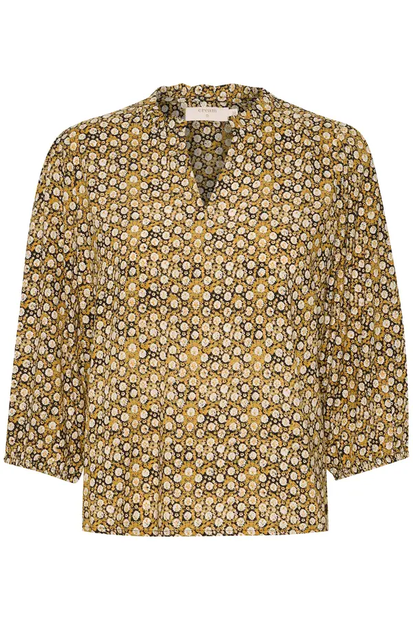 Cream Cream Bluza 'Tiah'  žuta / svijetlozelena