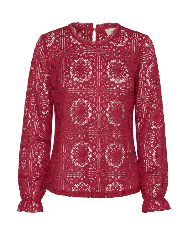 Cream Cream Bluza 'Tiley'  jarko crvena