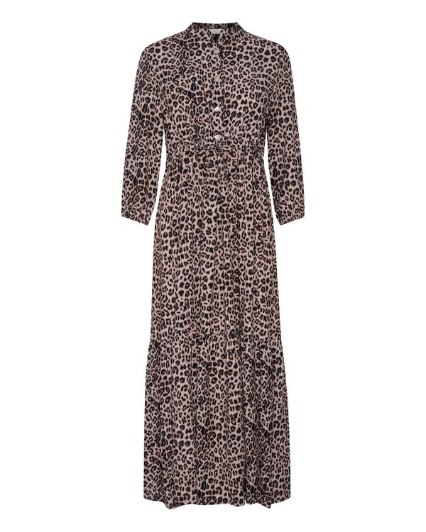 Cream Cream Haljina 'Alora'  bež / smeđa / crna