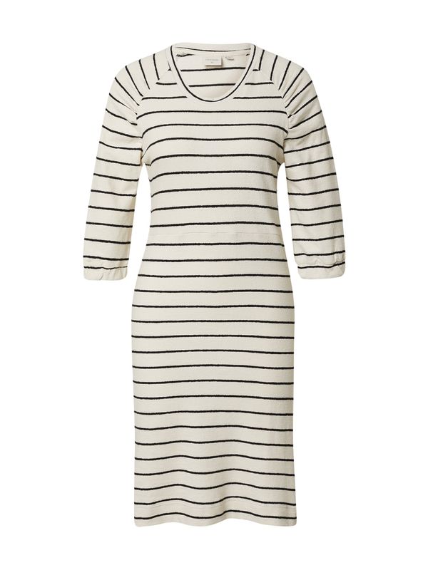 Cream Cream Haljina 'Krystala'  crna / vuneno bijela