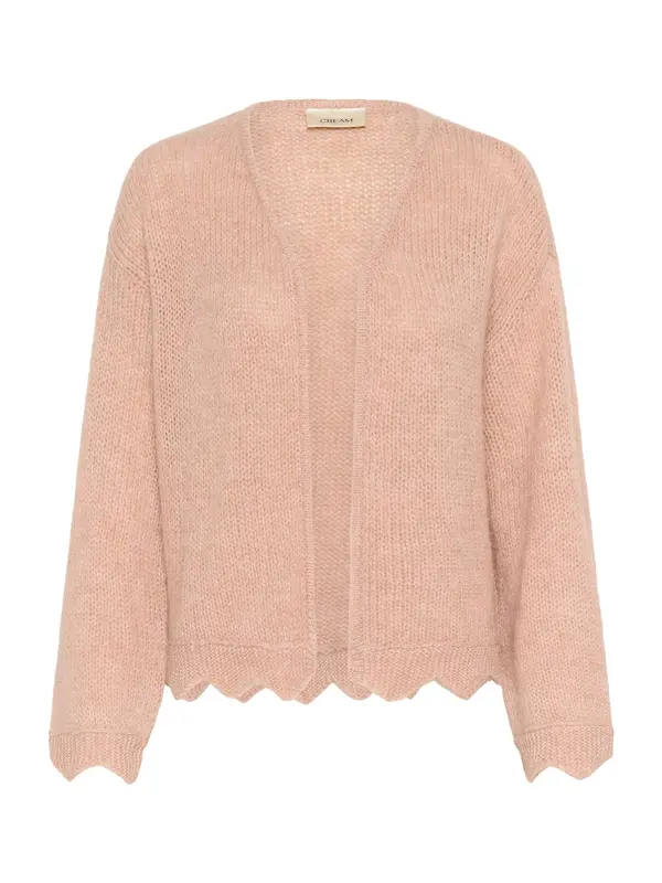 Cream Cream Kardigan 'CRNiso'  puder roza / roza melange