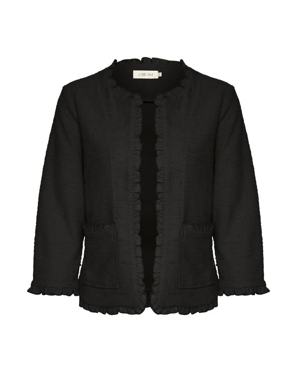 Cream Cream Kardigan 'Mellie'  crna