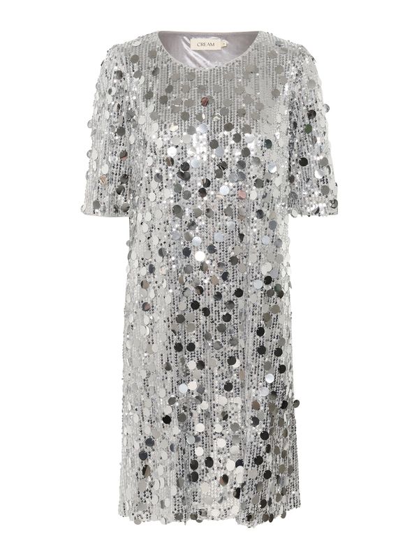Cream Cream Koktel haljina  srebro