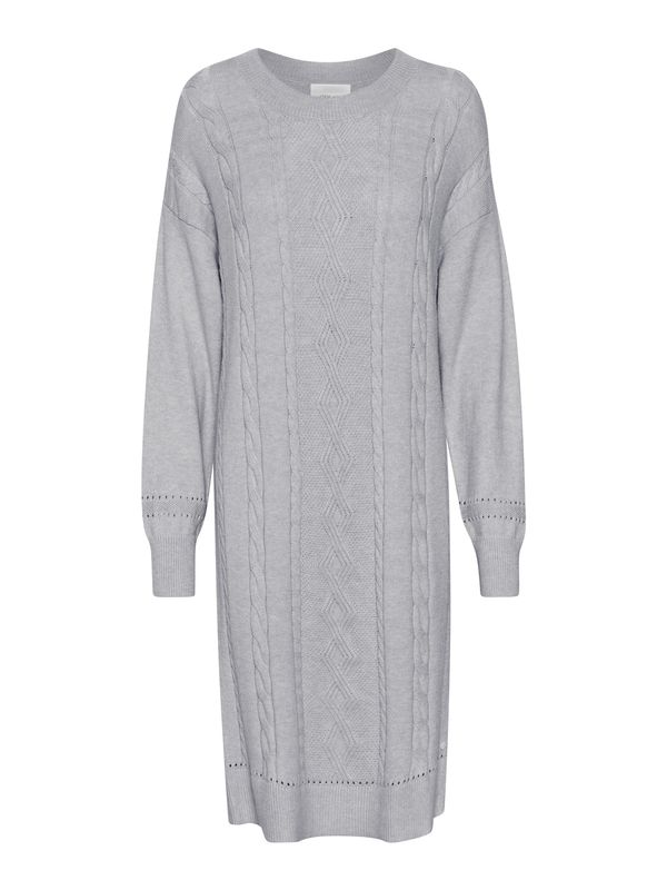 Cream Cream Pletena haljina 'Dela'  siva melange