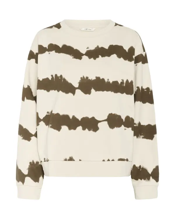 Cream Cream Sweater majica 'CRJosie'  brokat / svijetla bež