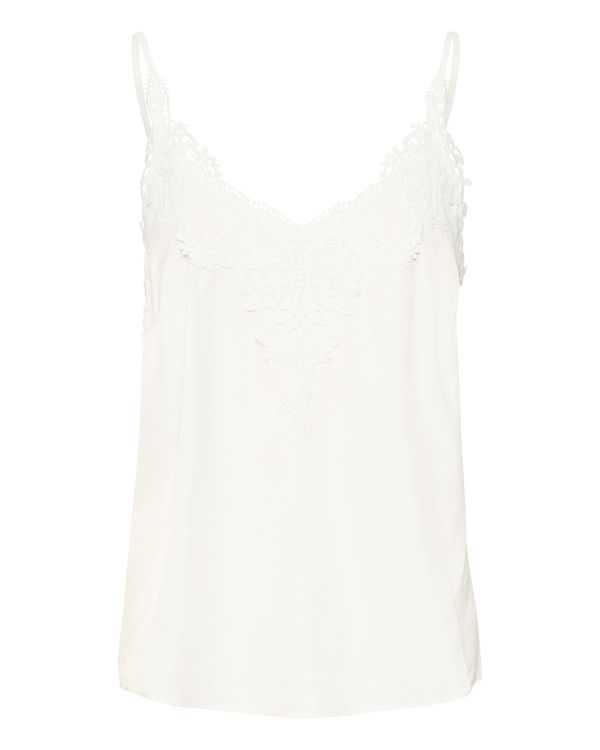 Cream Cream Top 'Anna'  bijela