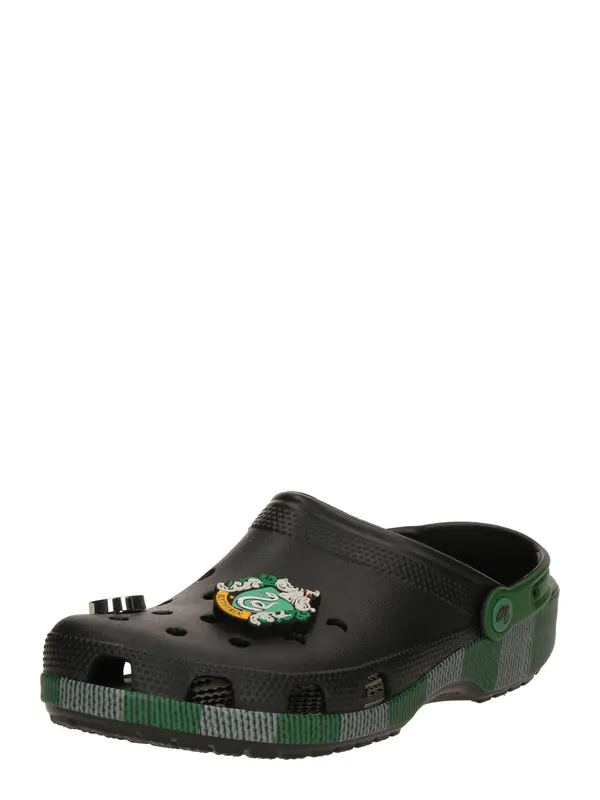 Crocs Crocs Klompe 'Slytherin Classic'  tamno zelena / crna