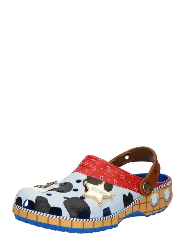Crocs Crocs Klompe 'Toy Story Woody'  svijetloplava / smeđa / crvena / crna