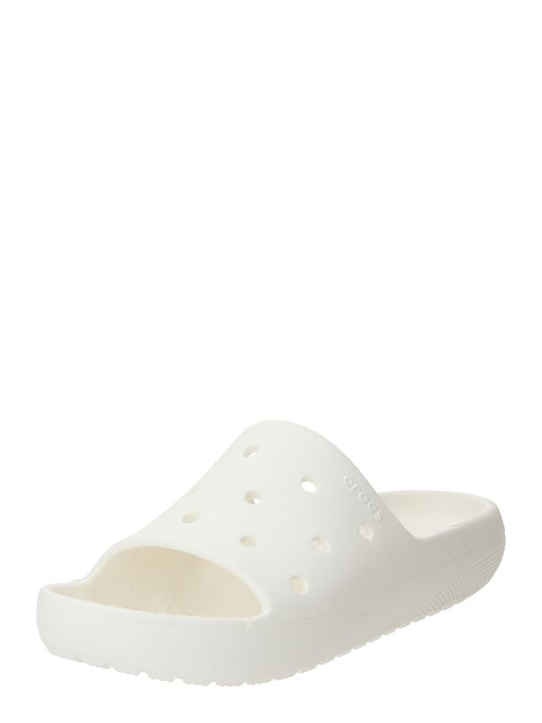 Crocs Crocs Natikače s potpeticom 'Classic v2'  bijela