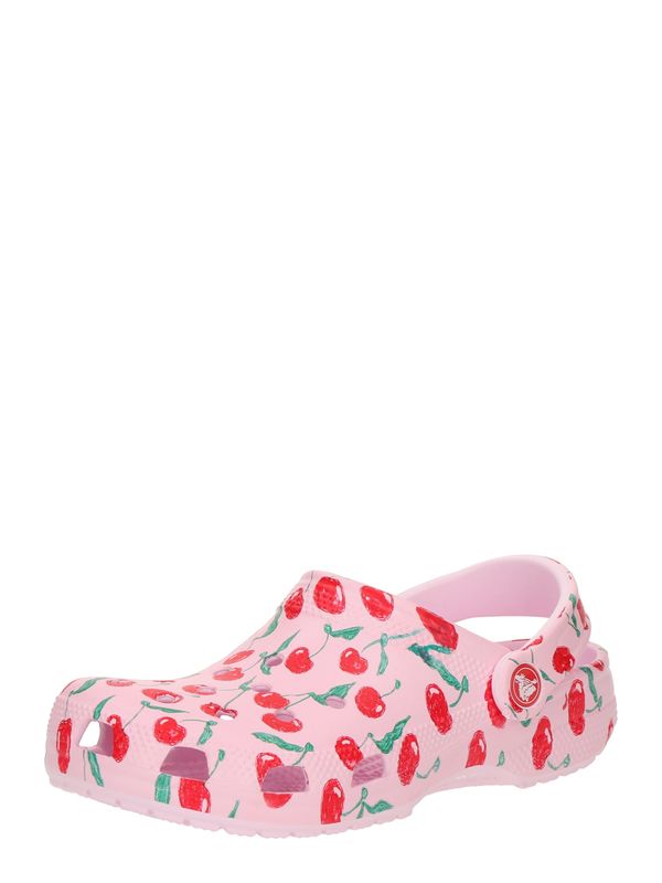 Crocs Crocs Otvorene cipele 'Classic Fresh Fruits'  smaragdno zelena / roza / crvena