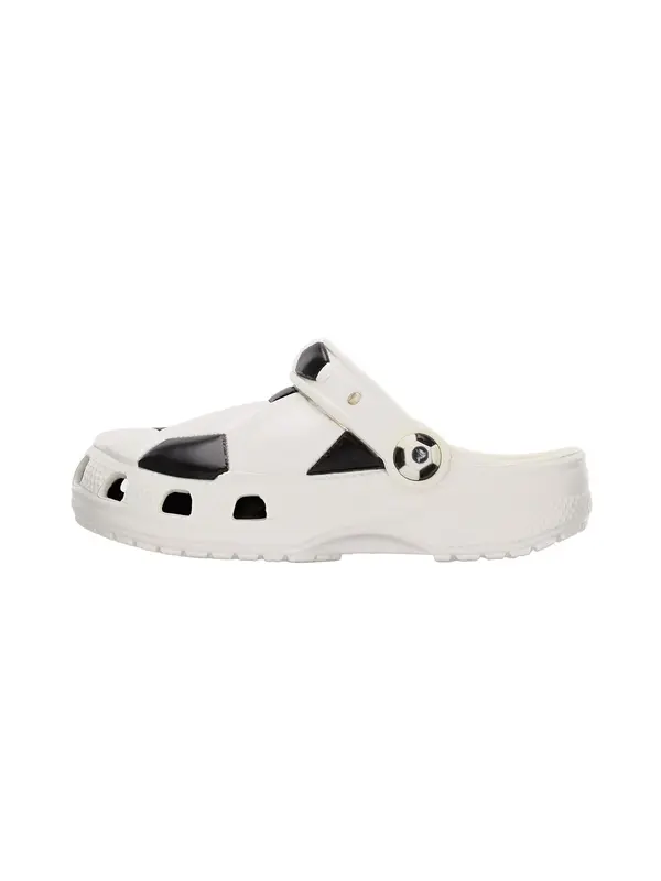 Crocs Crocs Otvorene cipele 'Classic Soccer Ball'  crna / bijela