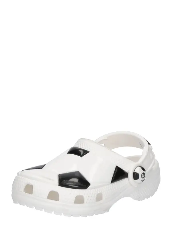 Crocs Crocs Otvorene cipele 'Classic Soccer Ball'  crna / bijela
