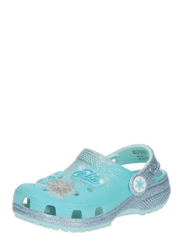 Crocs Crocs Otvorene cipele 'Frozen Elsa Classic'  tirkiz / srebro