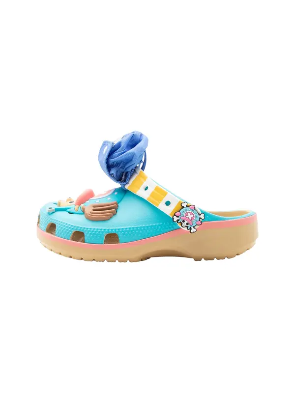 Crocs Crocs Otvorene cipele 'One Piece Chopper'  plava / akvamarin / smeđa / svijetlocrvena