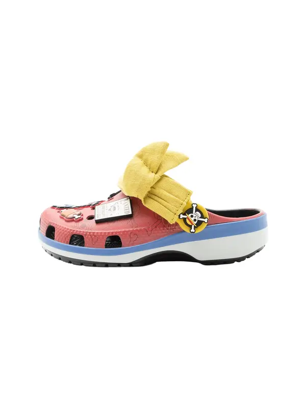 Crocs Crocs Otvorene cipele 'One Piece Luffy CLASSIC'  plava / žuta / crvena / crna