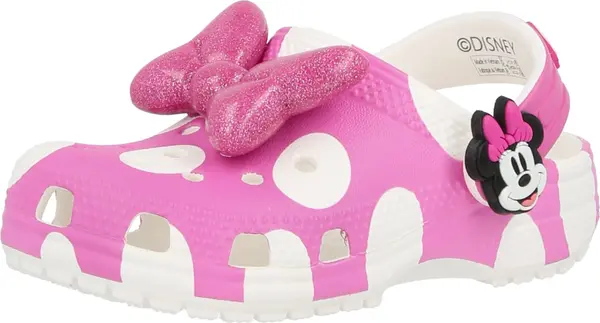 Crocs Crocs Sandale 'Minnie Mouse Cls'  ružičasto crvena / svijetloroza / crna / bijela