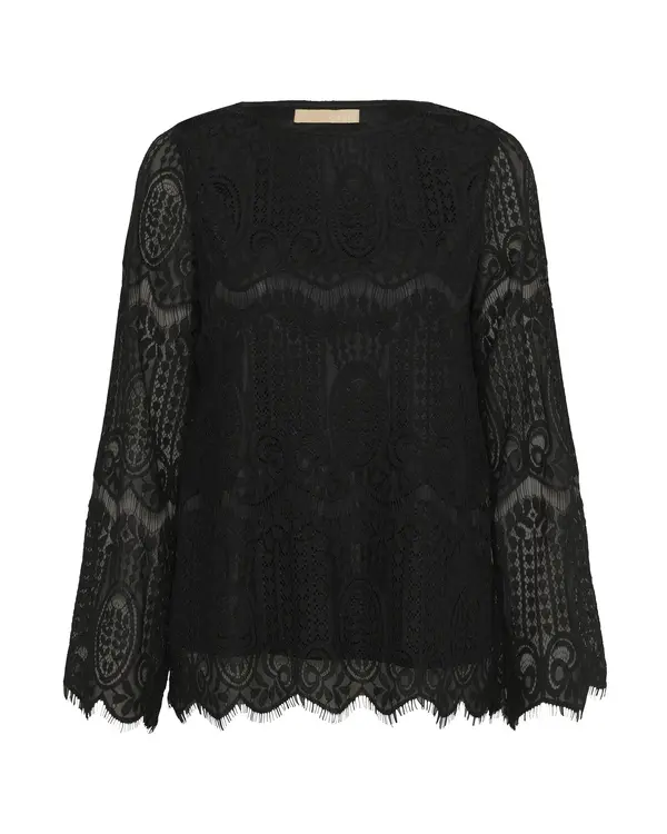 CULTURE CULTURE Bluza 'CUCroba'  crna