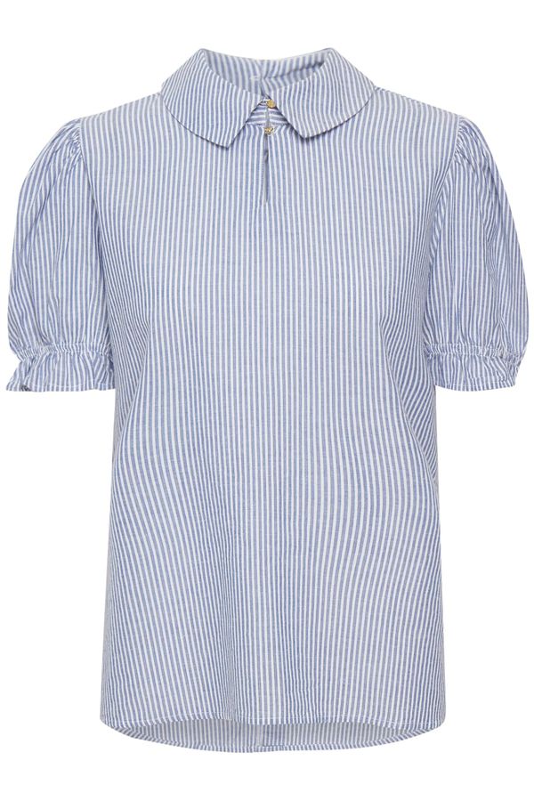 CULTURE CULTURE Bluza 'Olena'  svijetloplava / bijela