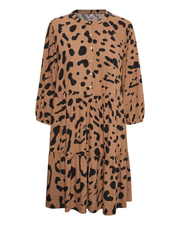 CULTURE CULTURE Košulja haljina  tamno bež