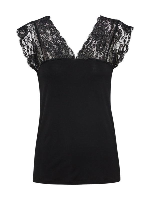 CULTURE CULTURE Majica 'Elona'  crna