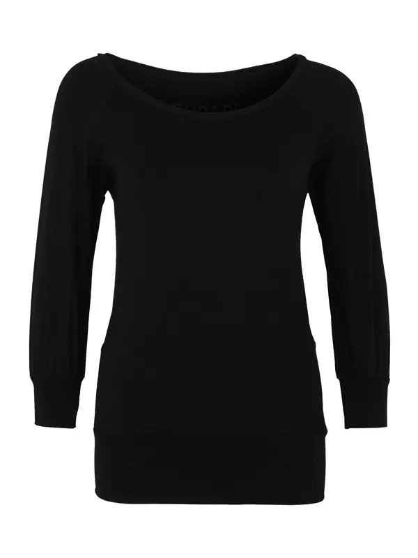 CURARE Yogawear CURARE Yogawear Tehnička sportska majica 'Flow'  crna