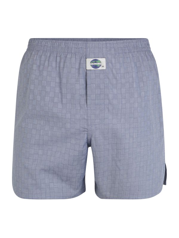 D.E.A.L International D.E.A.L International Bokserice 'Check'  morsko plava / sivkasto plava