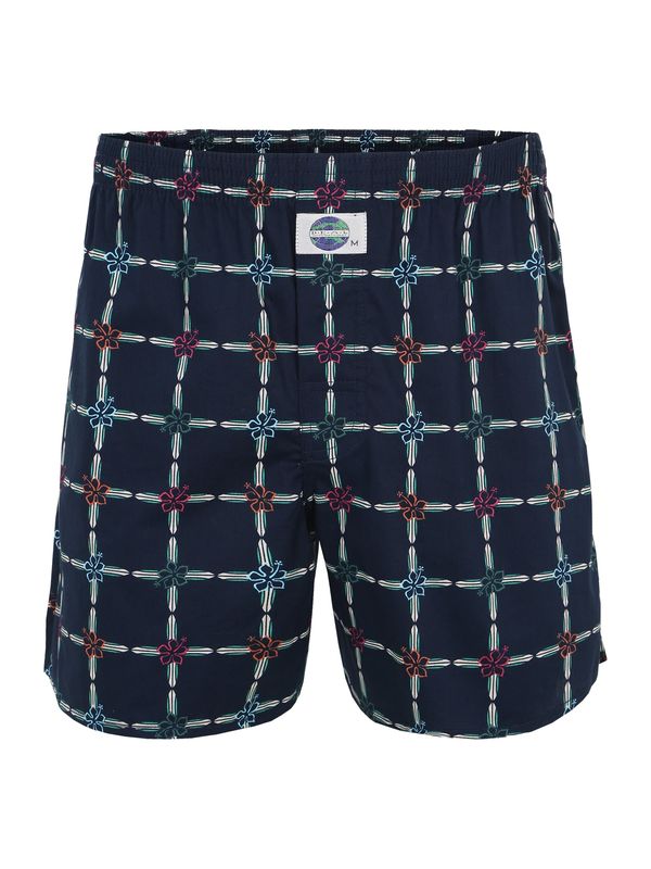 D.E.A.L International D.E.A.L International Bokserice 'Hawaii Board'  tamno plava / miks boja