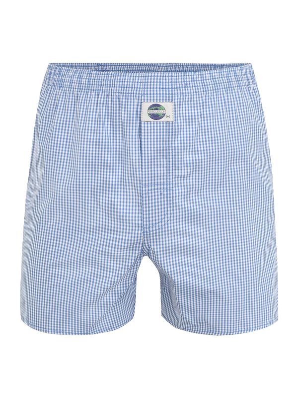 D.E.A.L International D.E.A.L International Bokserice  svijetloplava / bijela