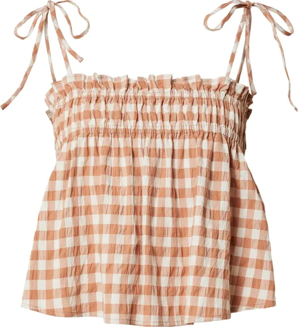 Daahls by Emma Roberts exclusively for ABOUT YOU Daahls by Emma Roberts exclusively for ABOUT YOU Bluza 'Arianna'  smeđa / bijela
