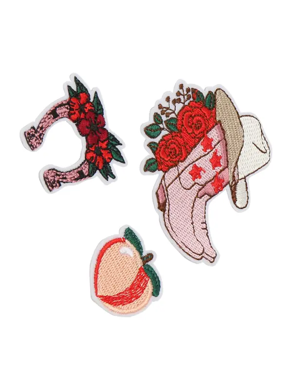 Daahls by Emma Roberts exclusively for ABOUT YOU Daahls by Emma Roberts exclusively for ABOUT YOU Broš 'Melissa'  zelena / marelica / roza / crvena
