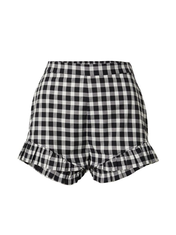 Daahls by Emma Roberts exclusively for ABOUT YOU Daahls by Emma Roberts exclusively for ABOUT YOU Hlače 'Mara'  crna / bijela