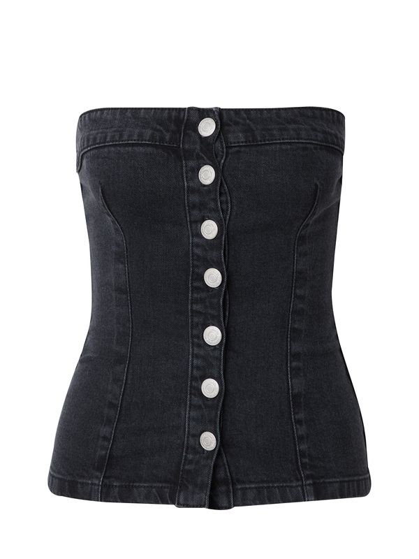 ABOUT YOU Daahls by Emma Roberts exclusively for ABOUT YOU Top 'Danai'  crni traper