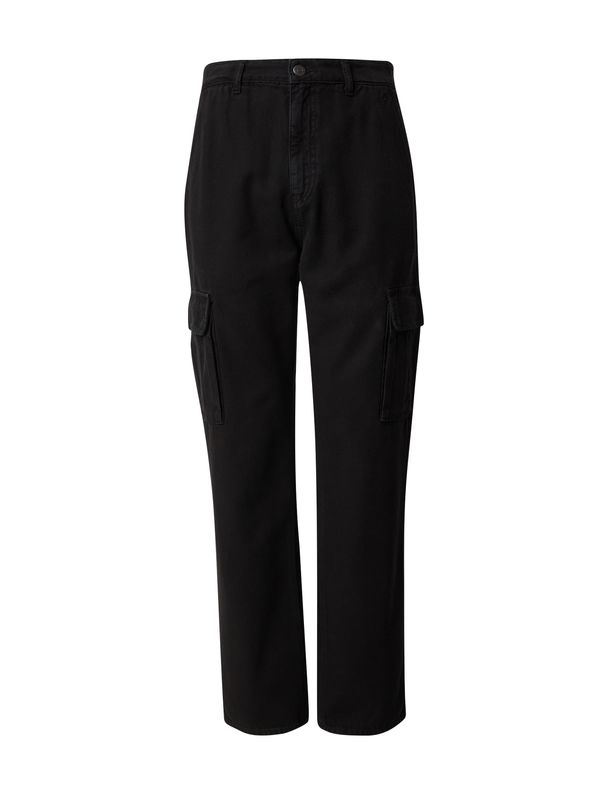 DAN FOX APPAREL DAN FOX APPAREL Cargo hlače 'Franz'  crna