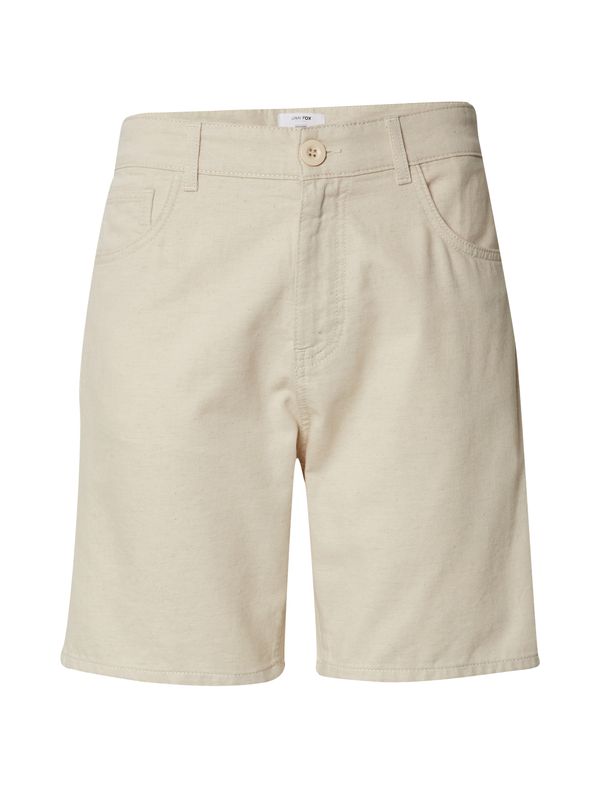 DAN FOX APPAREL DAN FOX APPAREL Chino hlače 'Xaver'  prljavo bijela