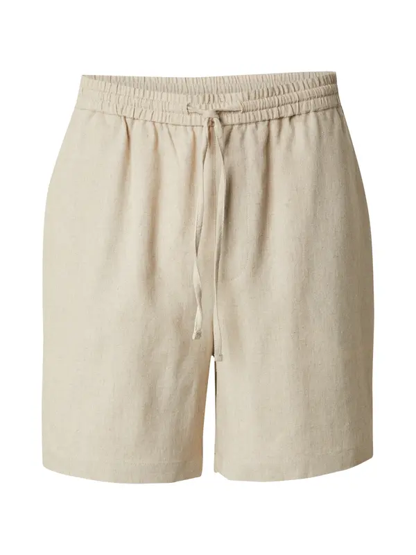DAN FOX APPAREL DAN FOX APPAREL Hlače 'Dorian'  bež melange