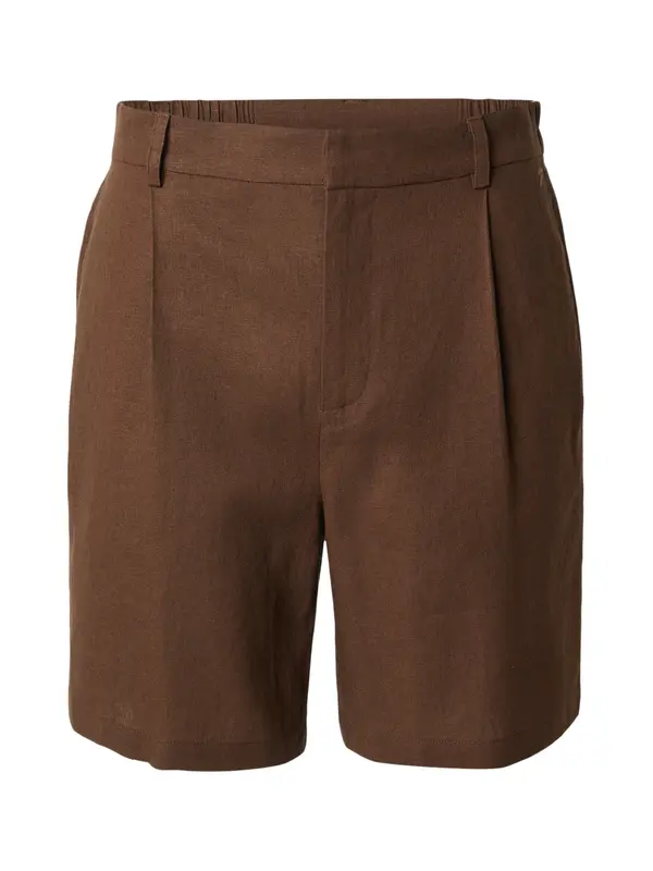 DAN FOX APPAREL DAN FOX APPAREL Hlače 'Gerrit'  smeđa