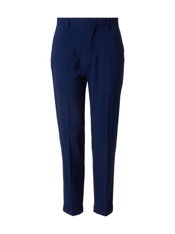 DAN FOX APPAREL DAN FOX APPAREL Hlače na crtu 'Bjarne'  plava