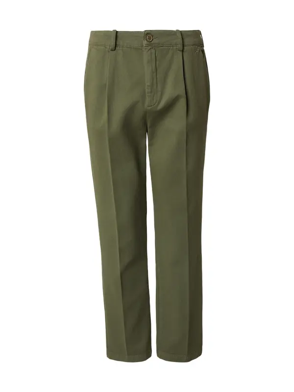 DAN FOX APPAREL DAN FOX APPAREL Hlače na crtu 'Jannek'  zelena