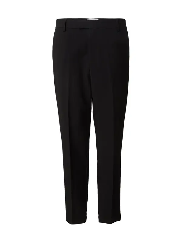 DAN FOX APPAREL DAN FOX APPAREL Hlače na crtu 'Justus'  crna