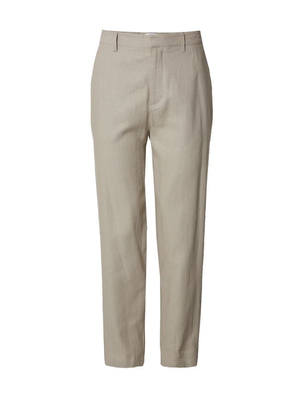 DAN FOX APPAREL DAN FOX APPAREL Hlače 'Thies'  bež siva