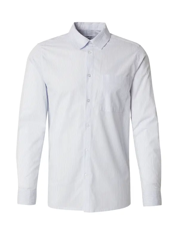 DAN FOX APPAREL DAN FOX APPAREL Košulja 'Amir'  golublje plava / bijela